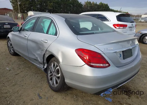 2017 Mercedes-Benz C 300 4Matic from USA, damaged, VIN 55SWF4KB2HU208990